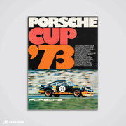 Deutscher Autopokal 1973 - Vintage Race Poster