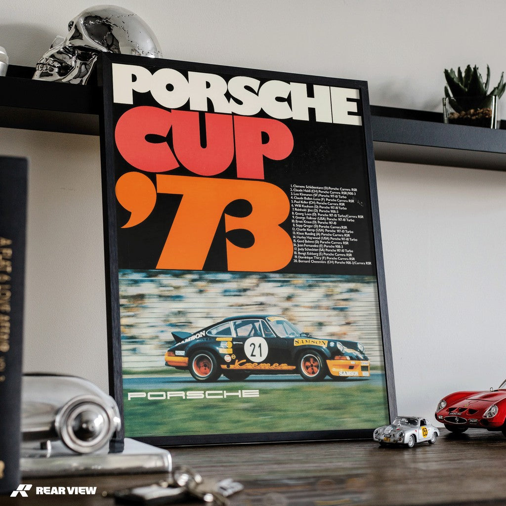 Deutscher Autopokal 1973 - Vintage Race Poster