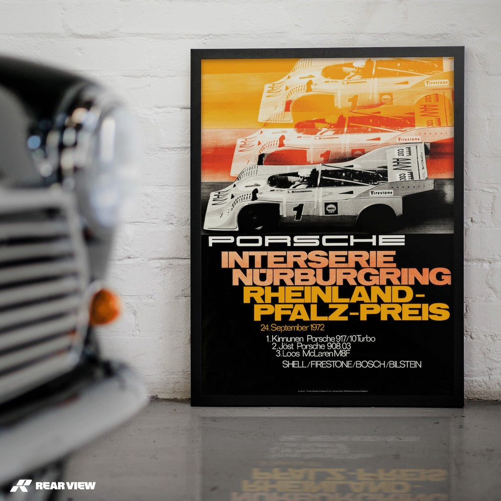 Nürburgring Rheinland-Pfalz-Preis 1972 - Vintage Race Poster