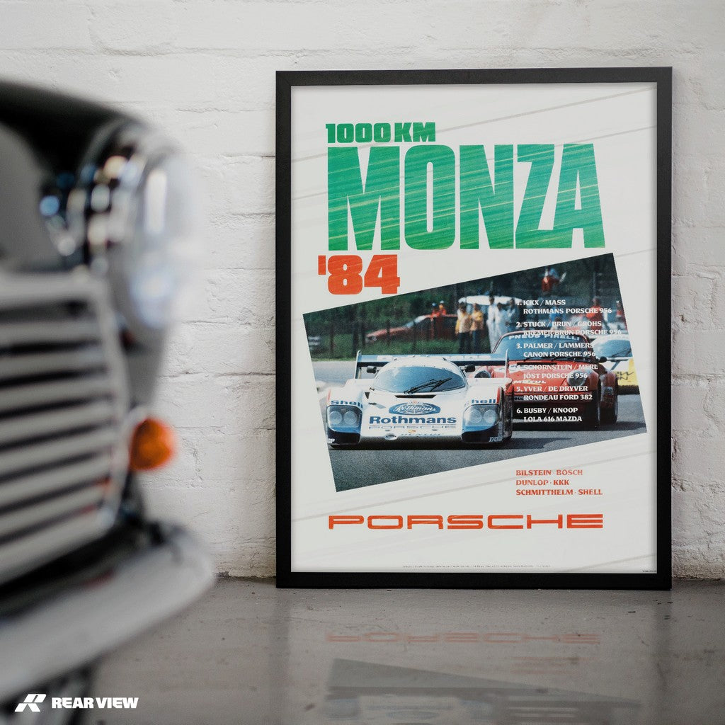 1000 Kilometres Monza 1984 - Vintage Race Poster