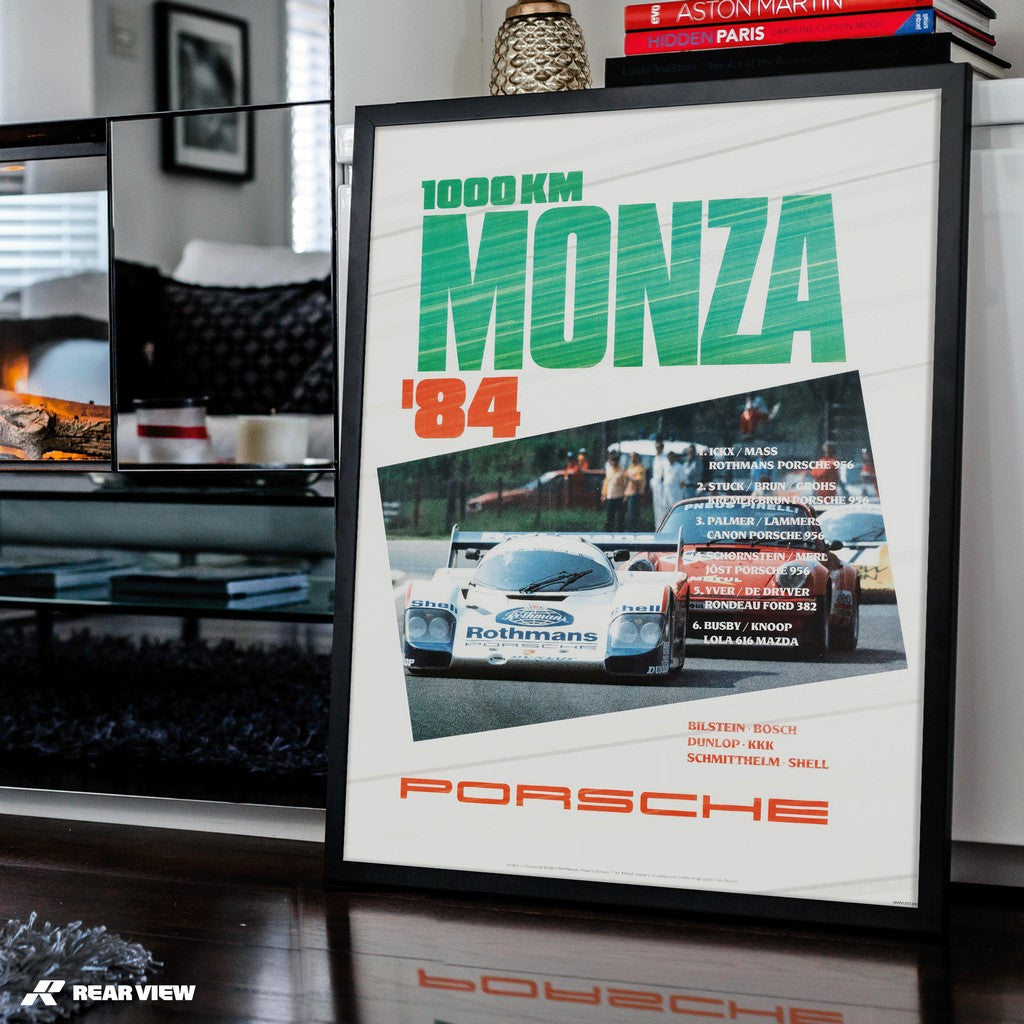 1000 Kilometres Monza 1984 - Vintage Race Poster