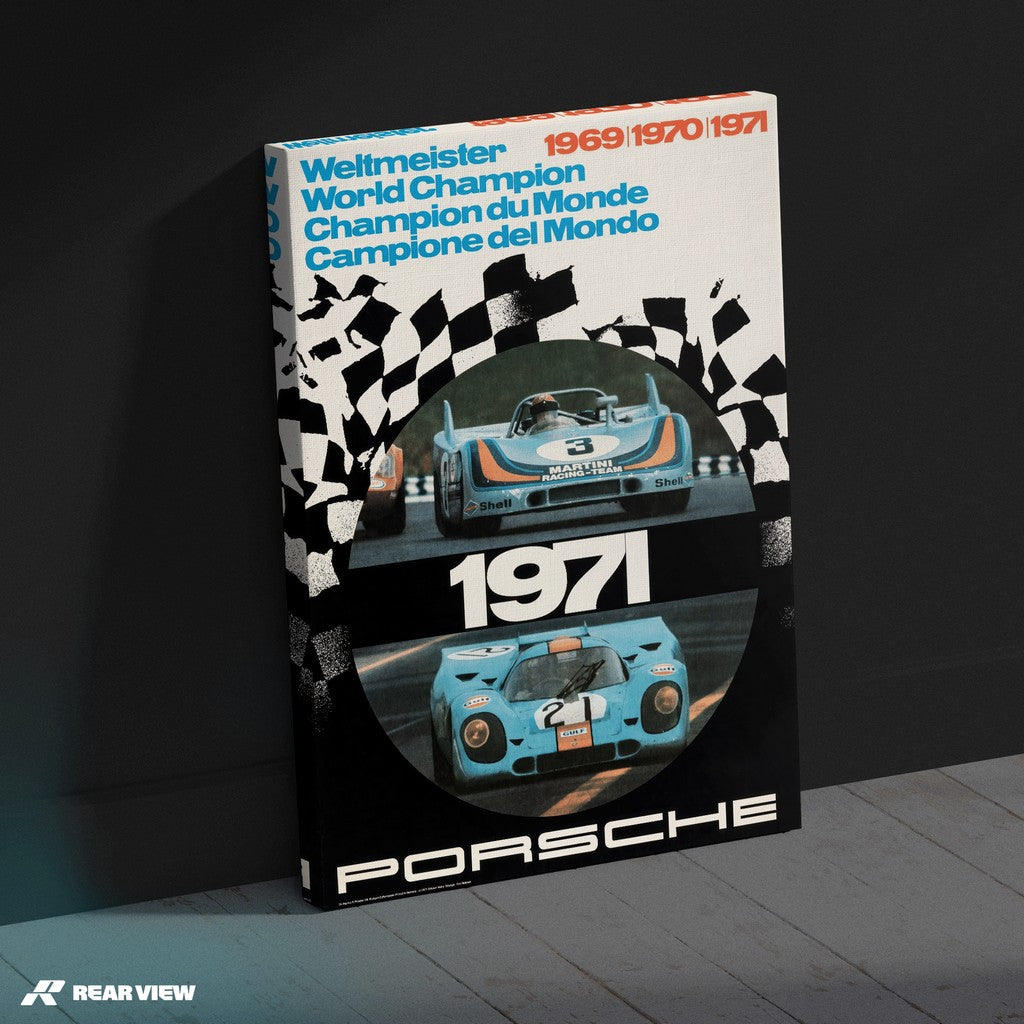 Weltmeister 1971 - Deutscher Rennwagen Druck