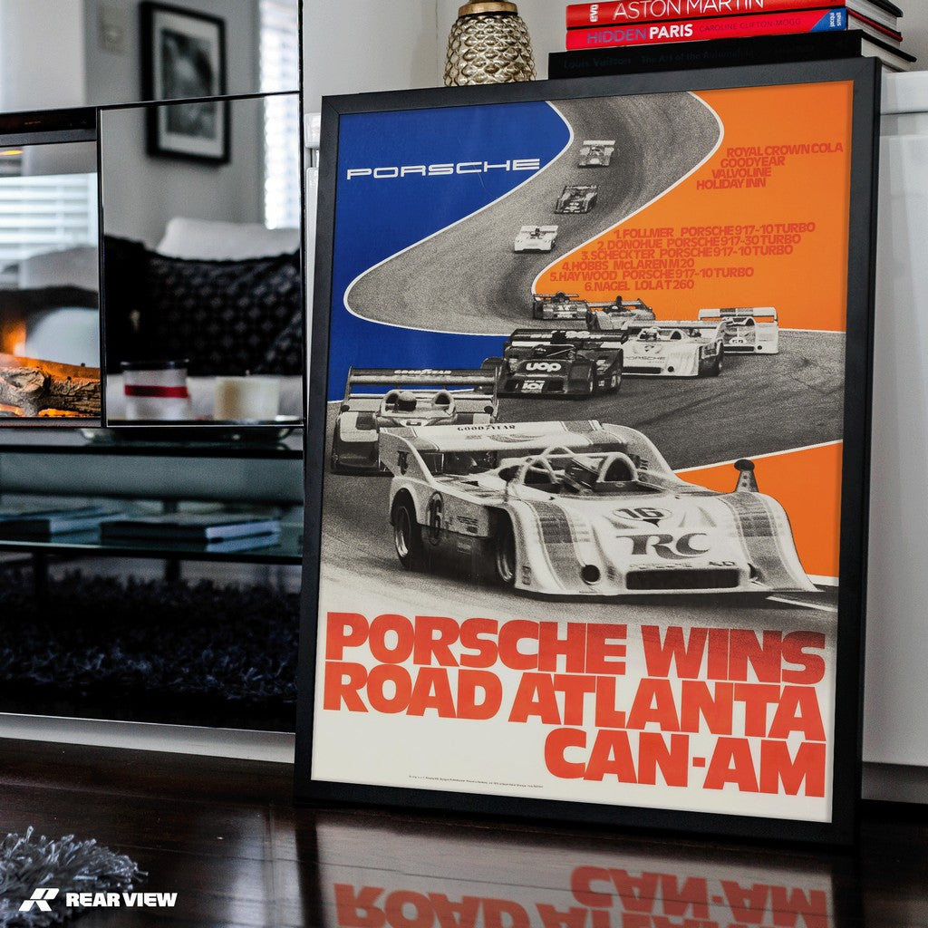 917 - Straße Atlanta Can-Am 1973 Poster