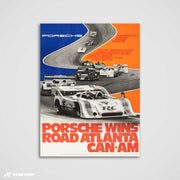 917 - Straße Atlanta Can-Am 1973 Poster