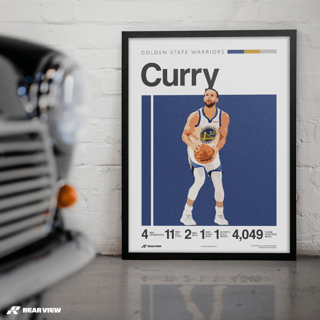 Bay Point Guard - Curry Art Print