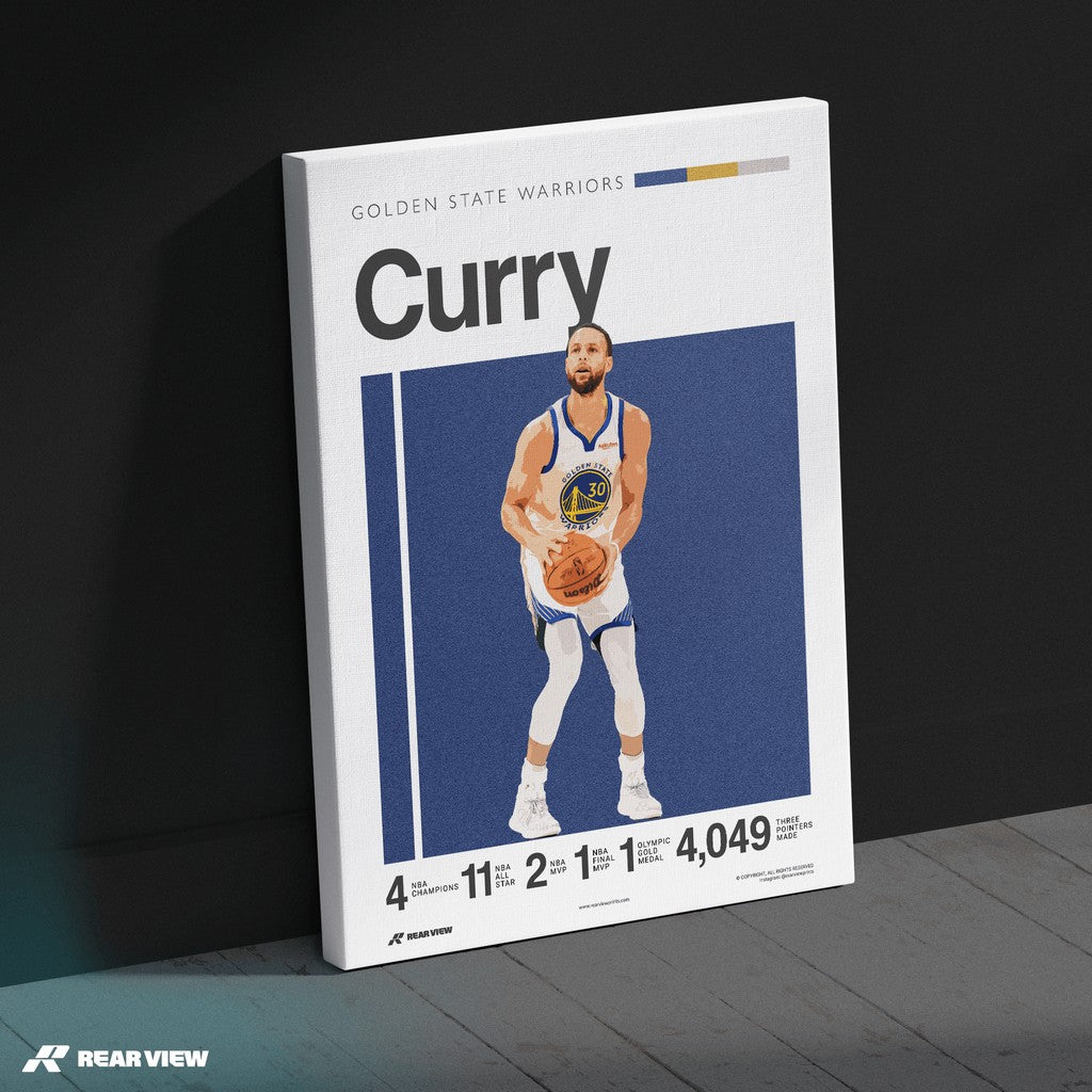 Bay Point Guard - Curry Art Print