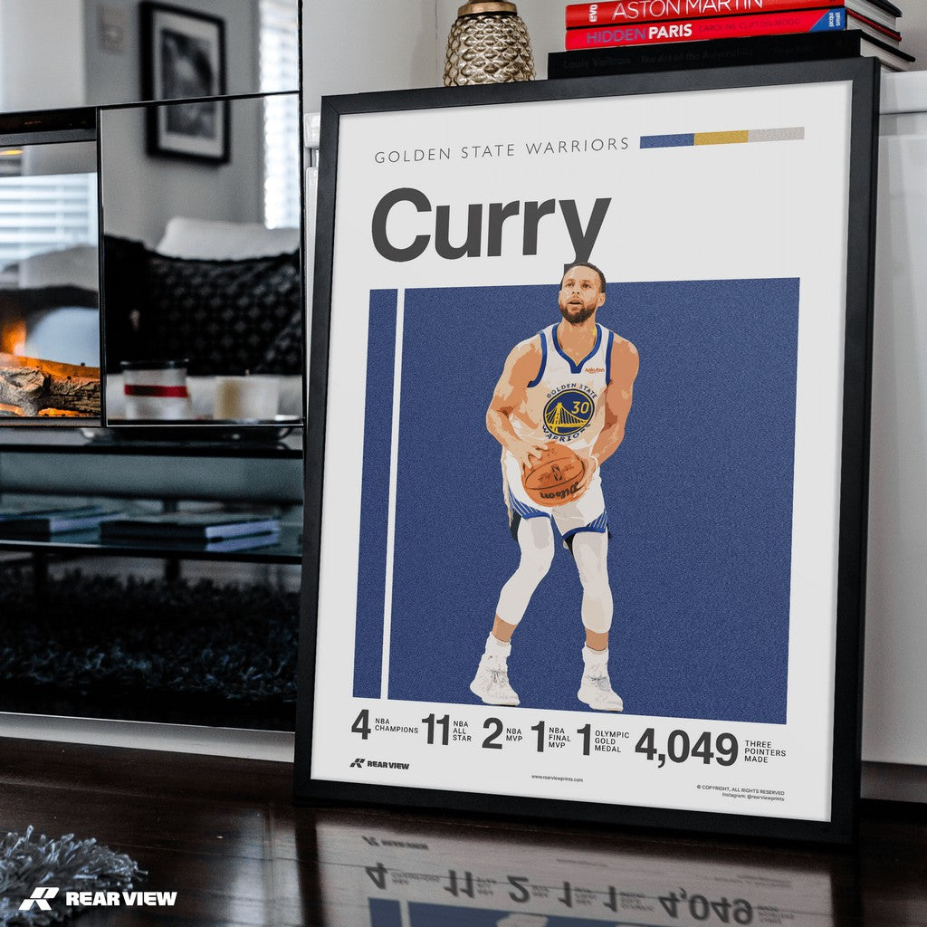 Bay Point Guard - Curry Art Print