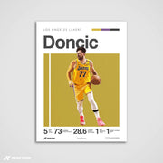 Stepback Ice – Dončić Art Print