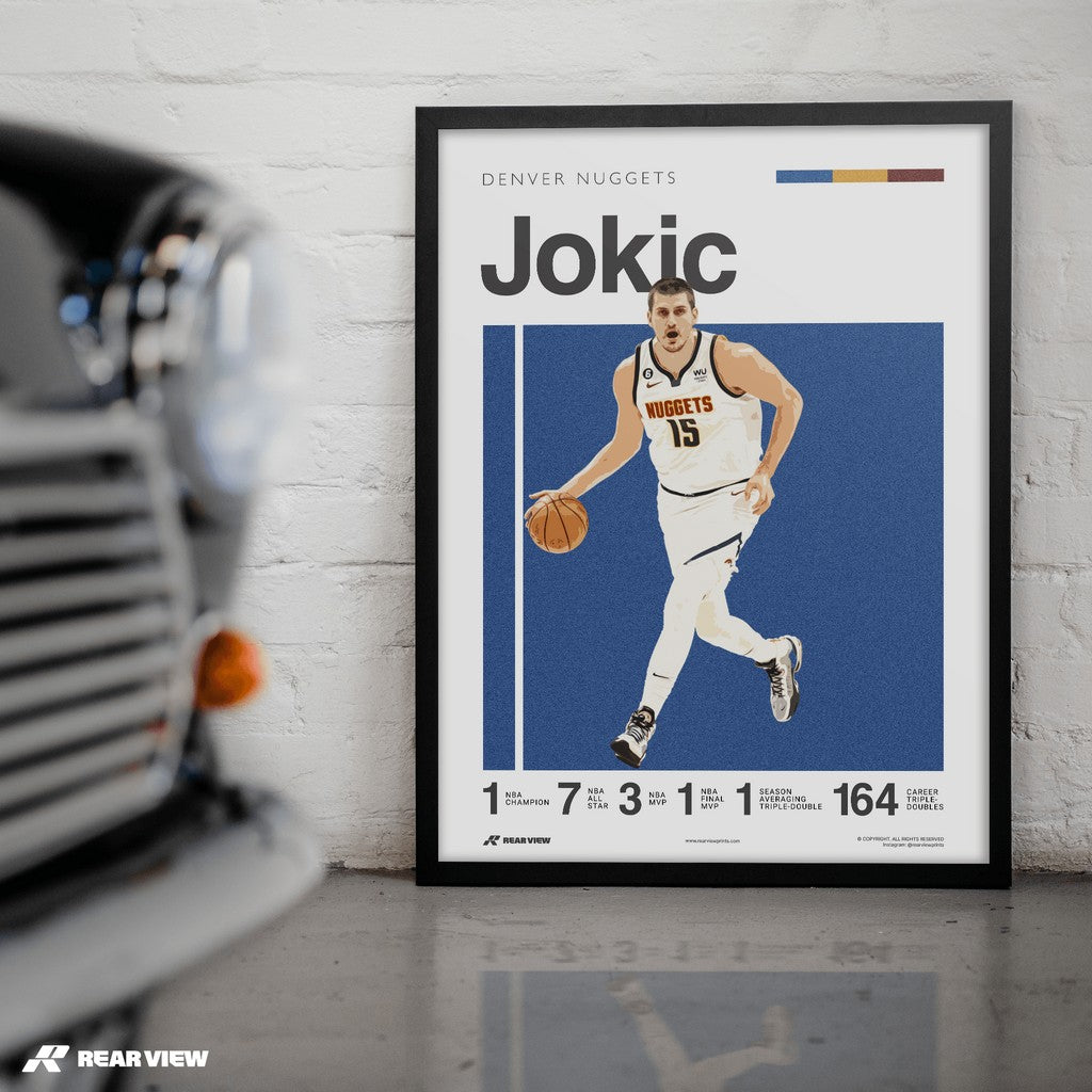 Court Composer – Jokić Art Print