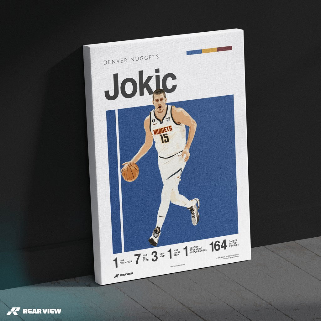 Court Composer – Jokić Art Print