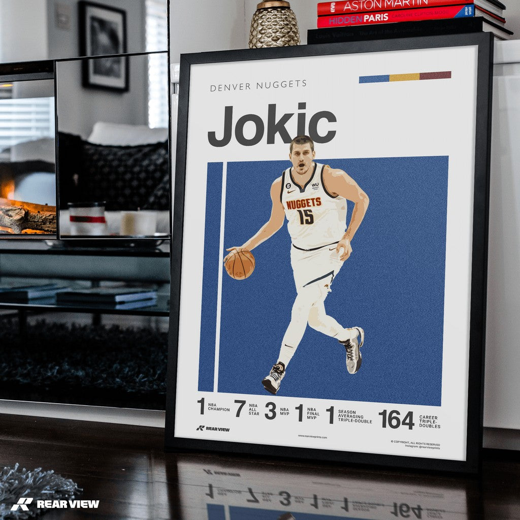 Court Composer – Jokić Art Print