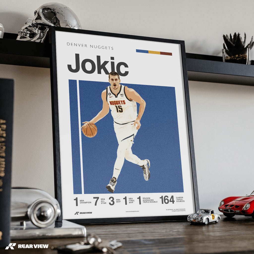Court Composer – Jokić Art Print