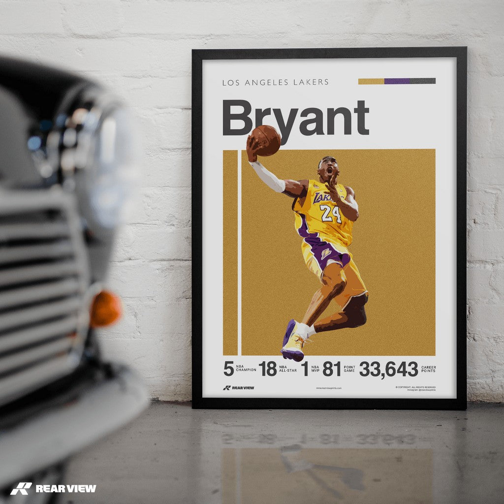 Mamba Instinct – Bryant Art Print