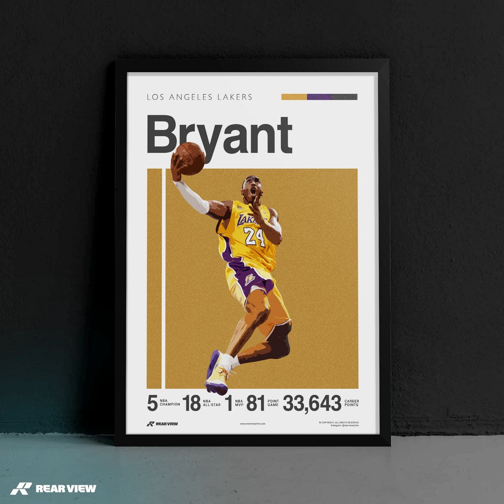 Mamba Instinct – Bryant Art Print