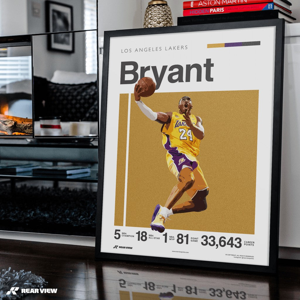 Mamba Instinct – Bryant Art Print