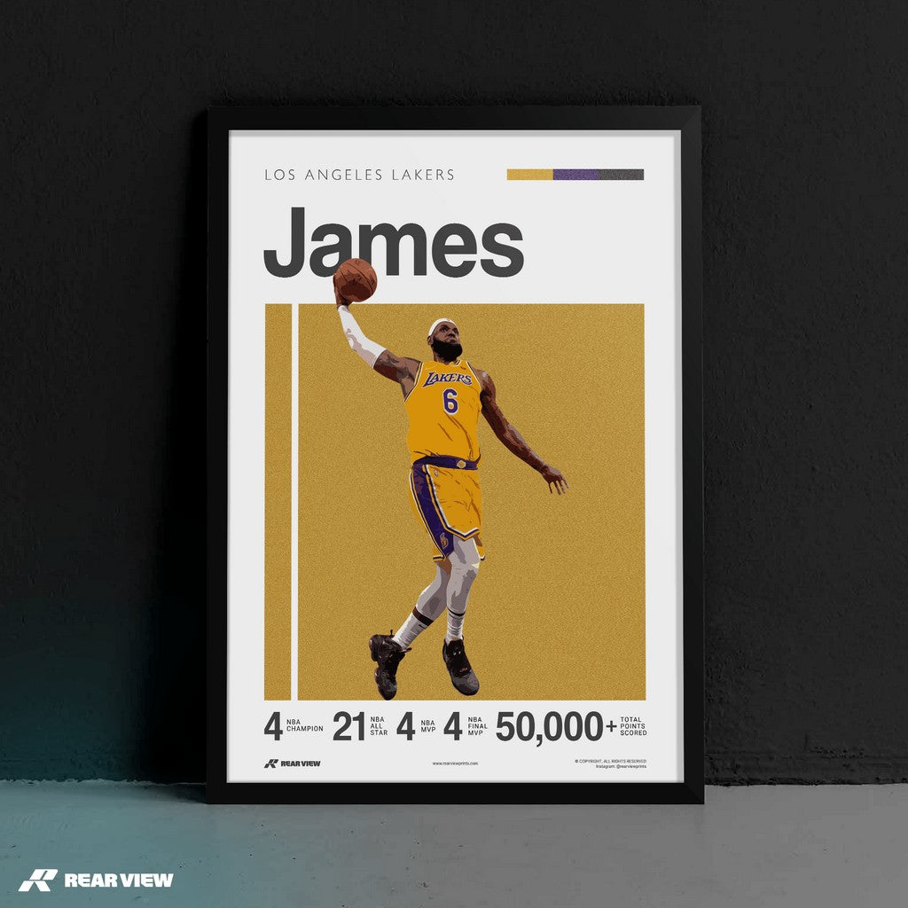 Crowned Force – James Art Print