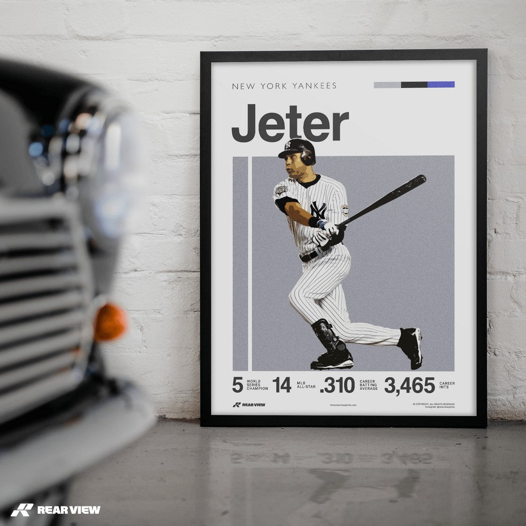 Captain Calm – Jeter Art Print