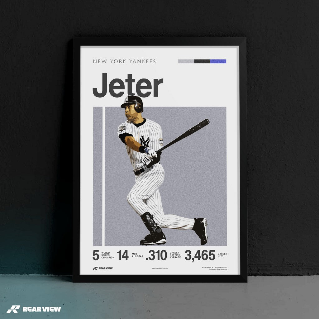 Captain Calm – Jeter Art Print