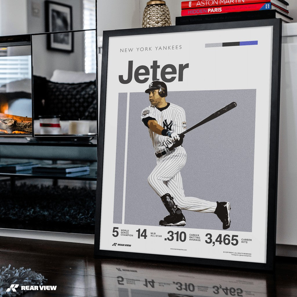 Captain Calm – Jeter Art Print