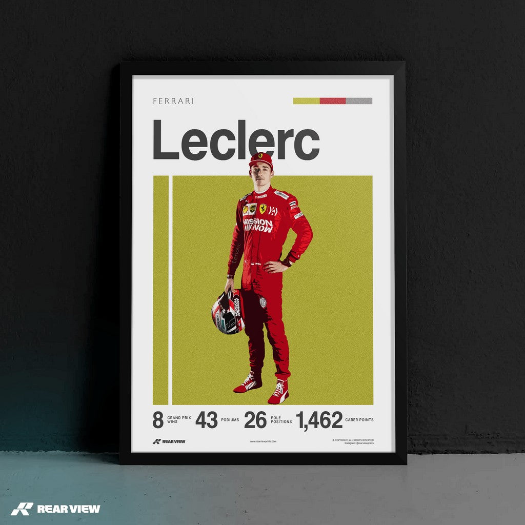 Scarlet Rush – Leclerc Art Print