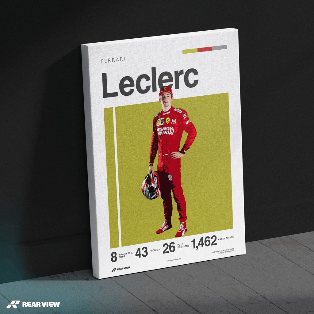 Scarlet Rush – Leclerc Art Print