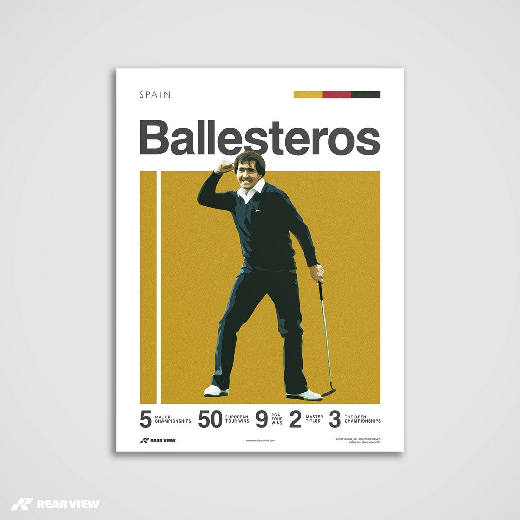 Flair Shot – Ballesteros Art Print