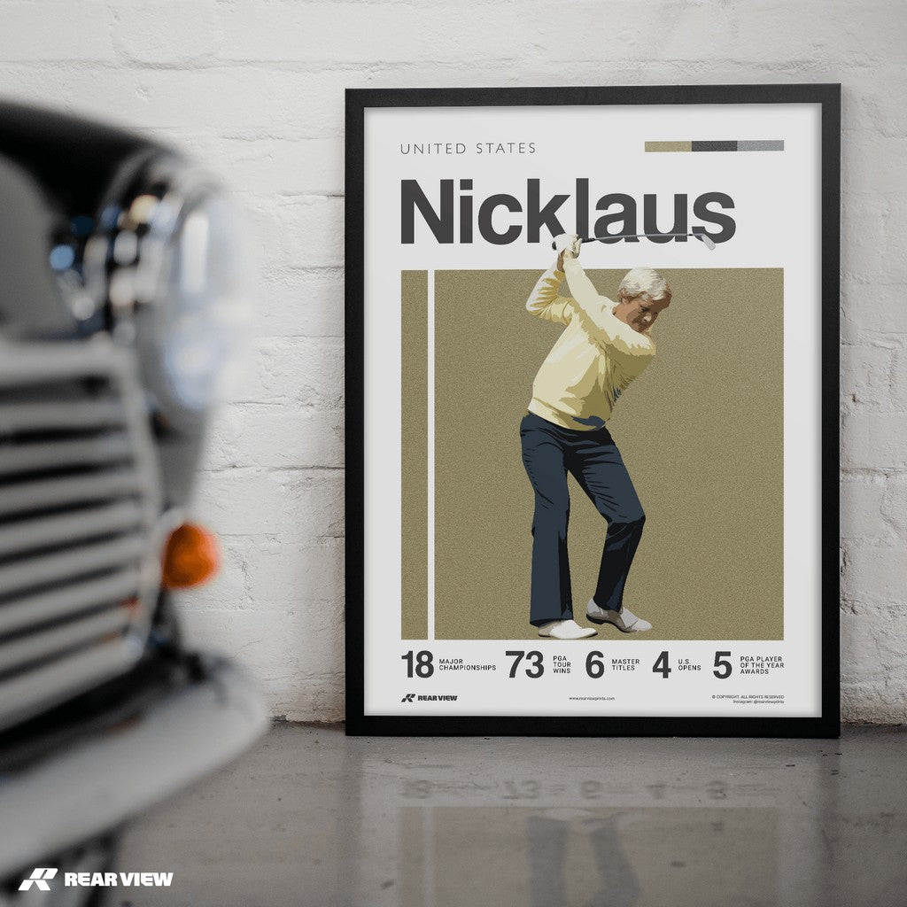Golden Grip – Nicklaus Art Print