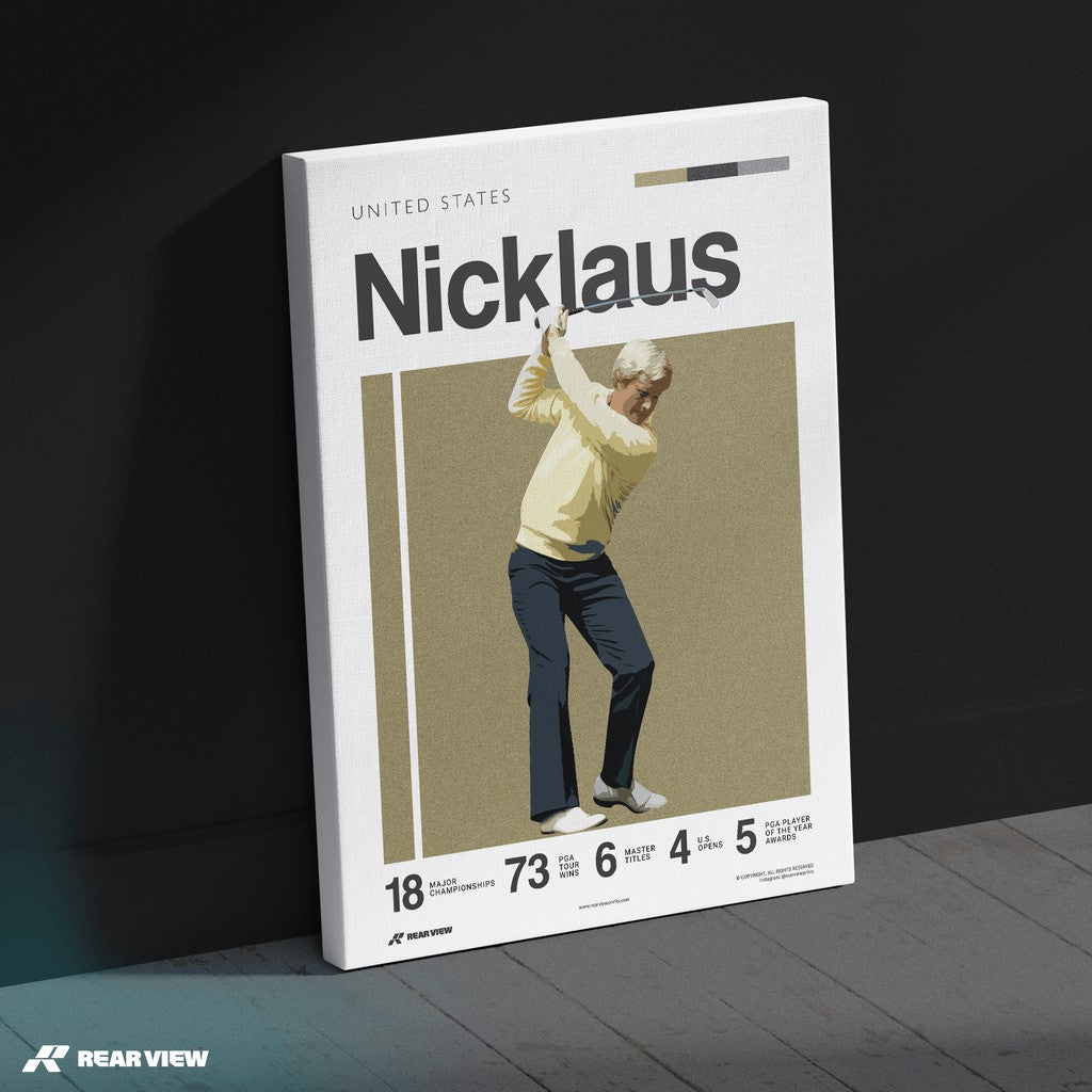 Golden Grip – Nicklaus Art Print