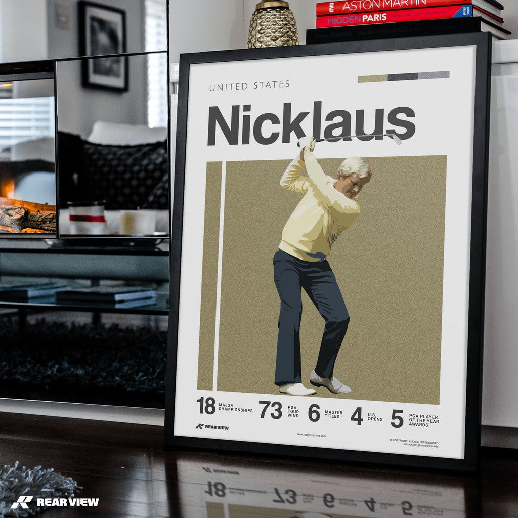 Golden Grip – Nicklaus Art Print