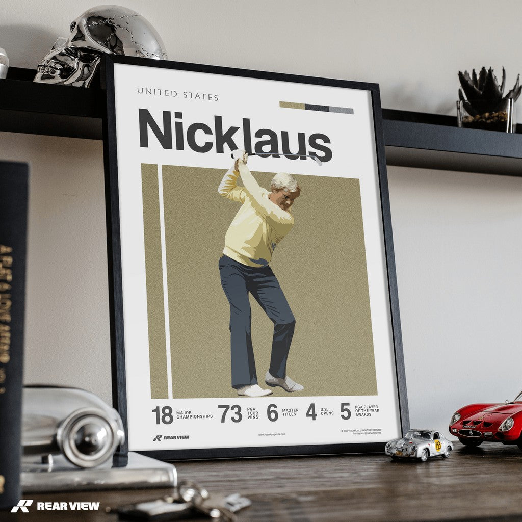Golden Grip – Nicklaus Art Print