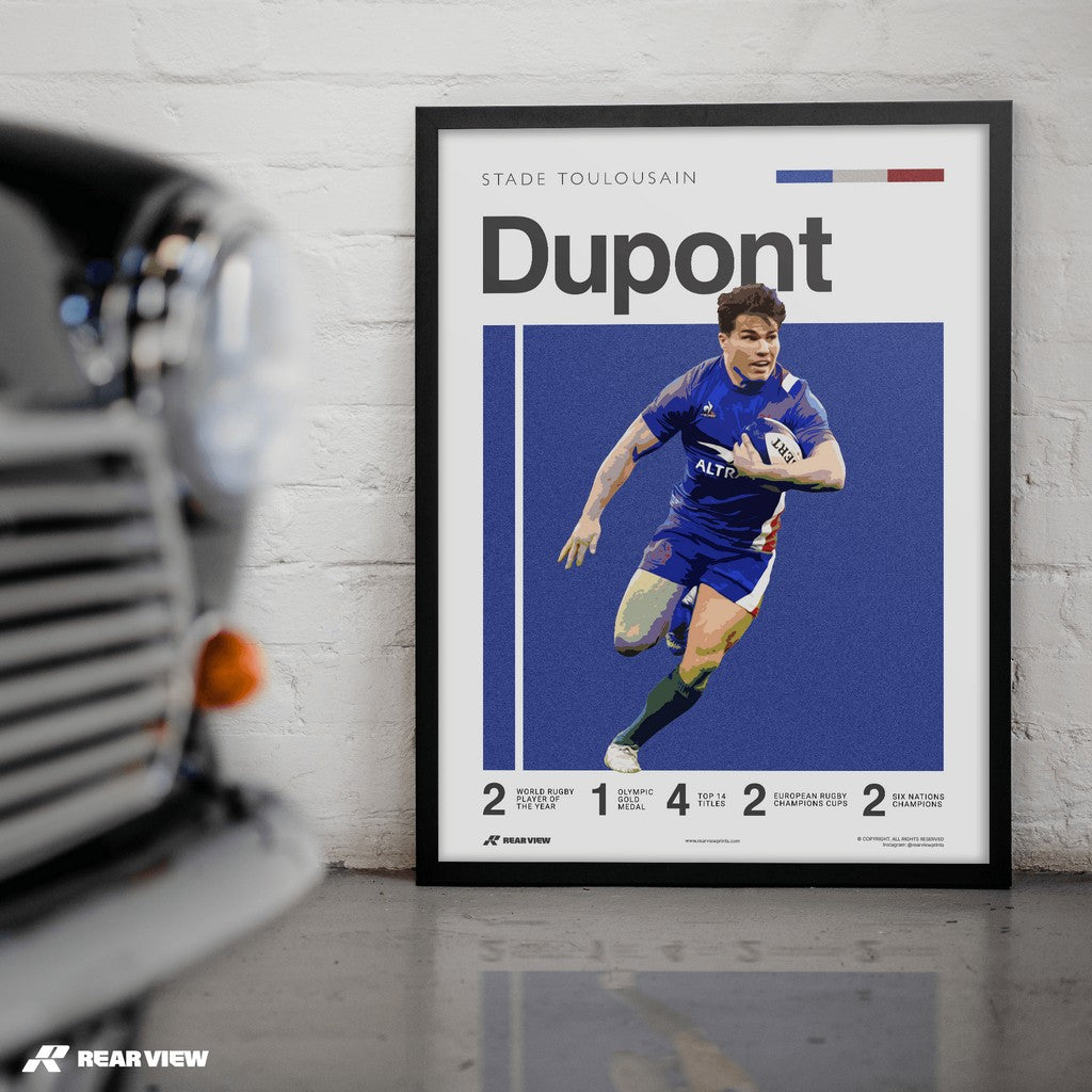 Toulouse Scrumhalf - Dupont Art Print
