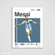 Rosario Spielmacher - Messi Kunstdruck