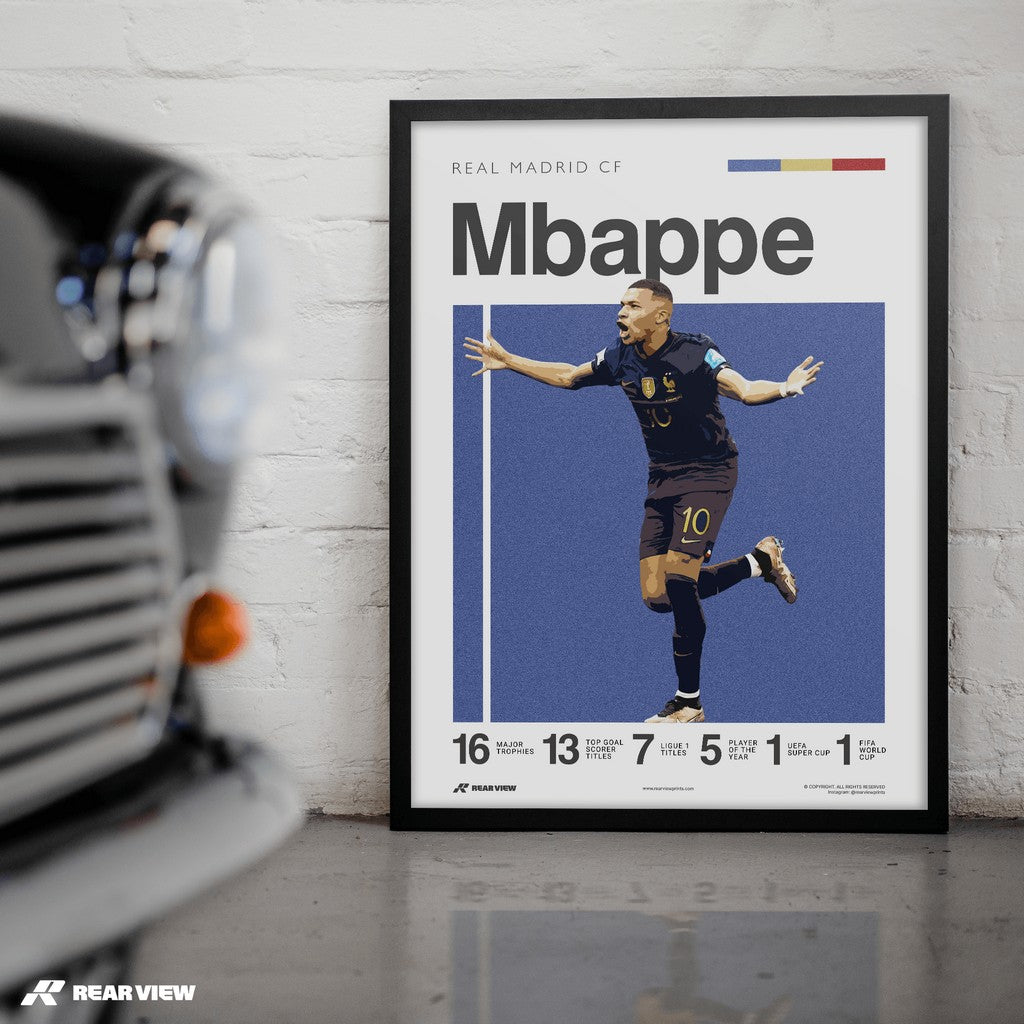 Madrid Forward - Mbappé Art Print