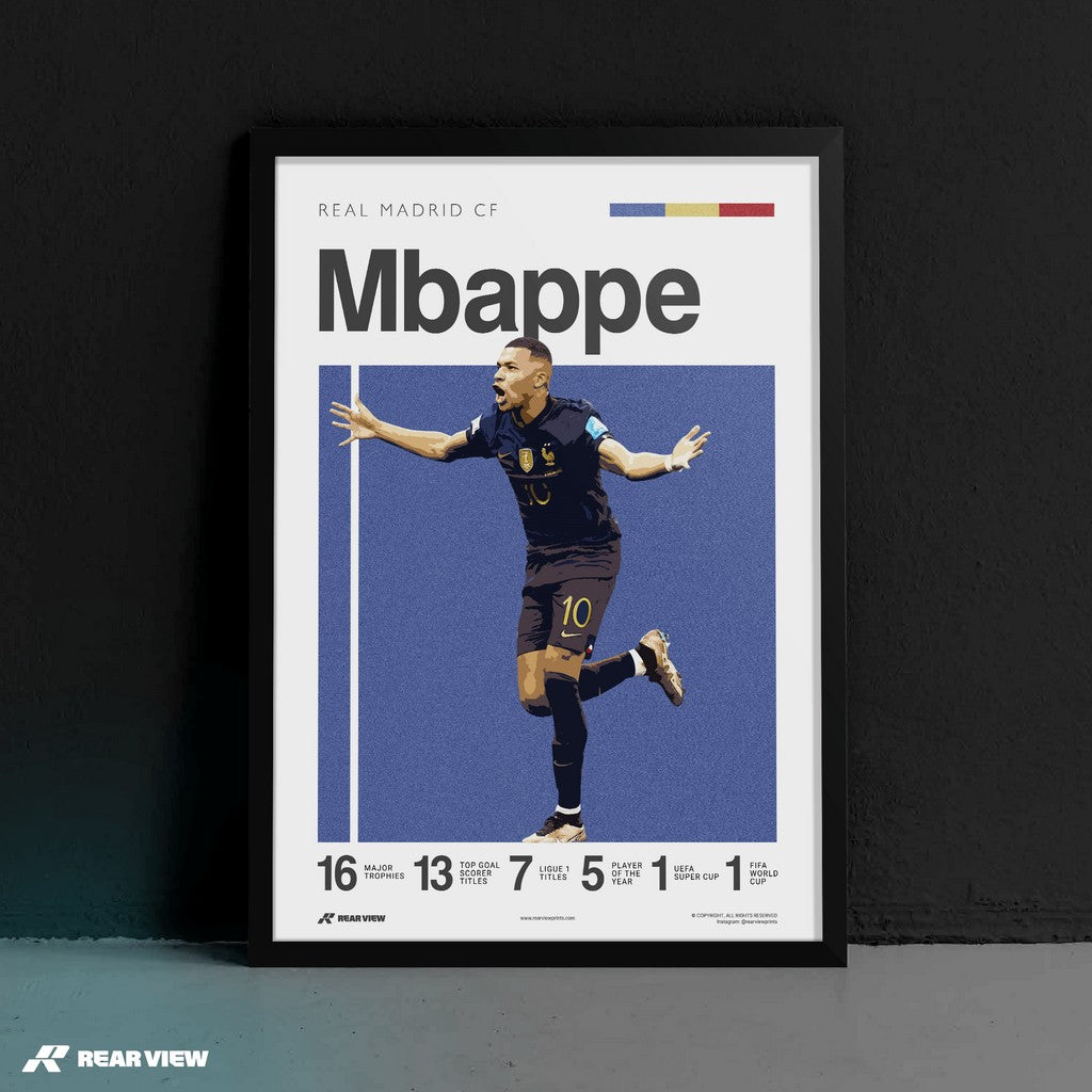 Madrid Forward - Mbappé Art Print