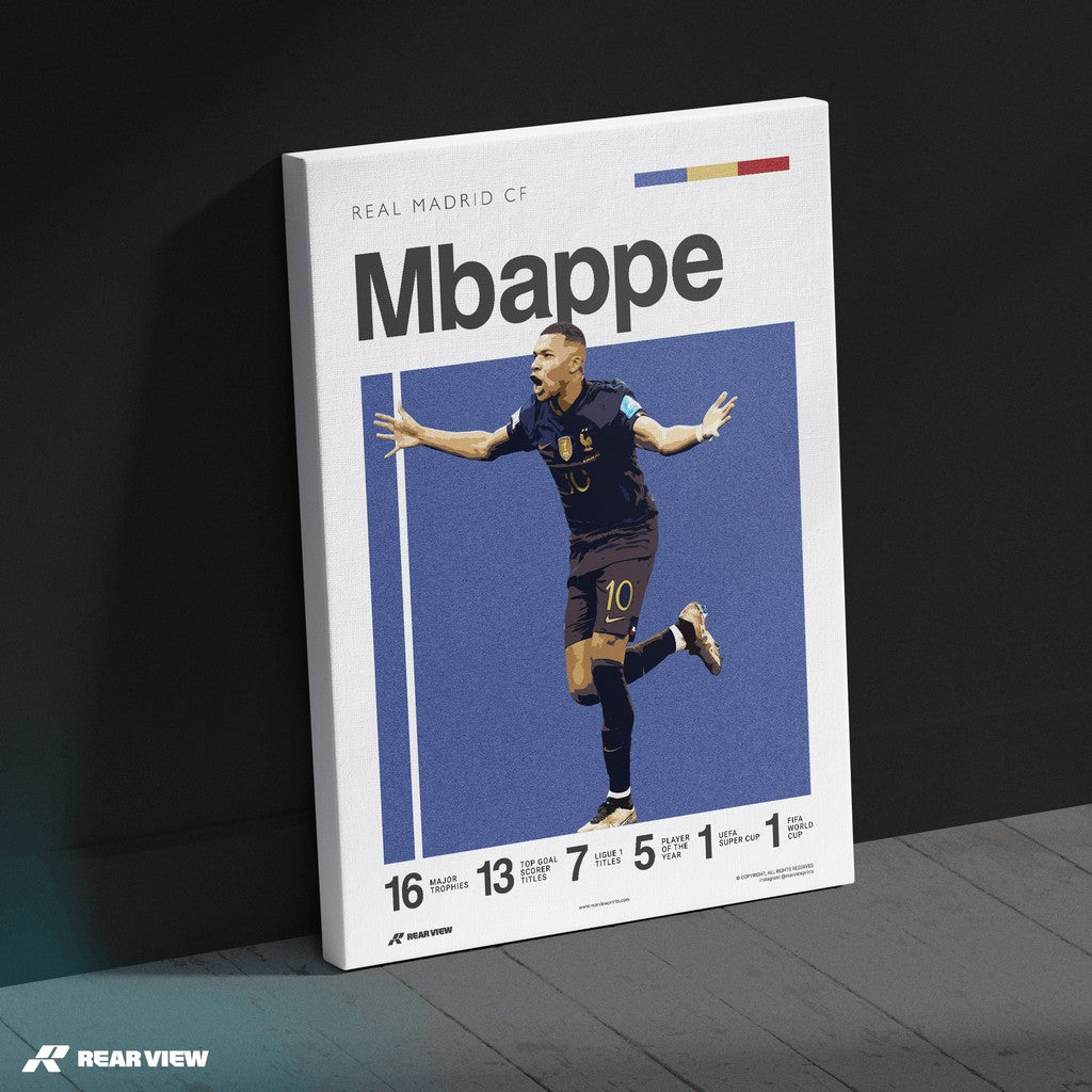 Madrid Forward - Mbappé Art Print