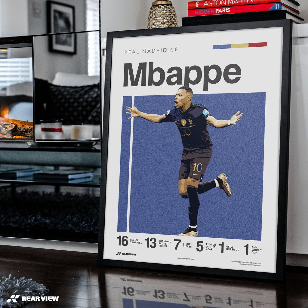 Madrid Forward - Mbappé Art Print