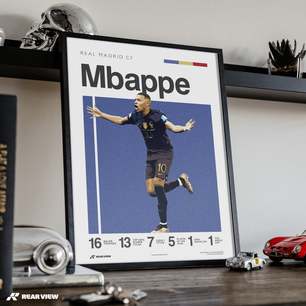 Madrid Forward - Mbappé Art Print