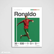 Goal Machine - Ronaldo Art Print