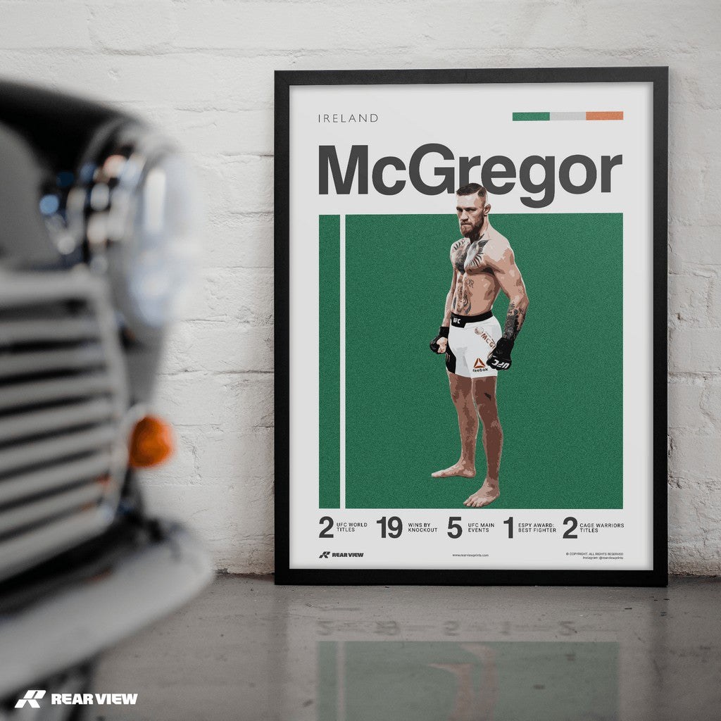 Dublin Southpaw - McGregor Art Print