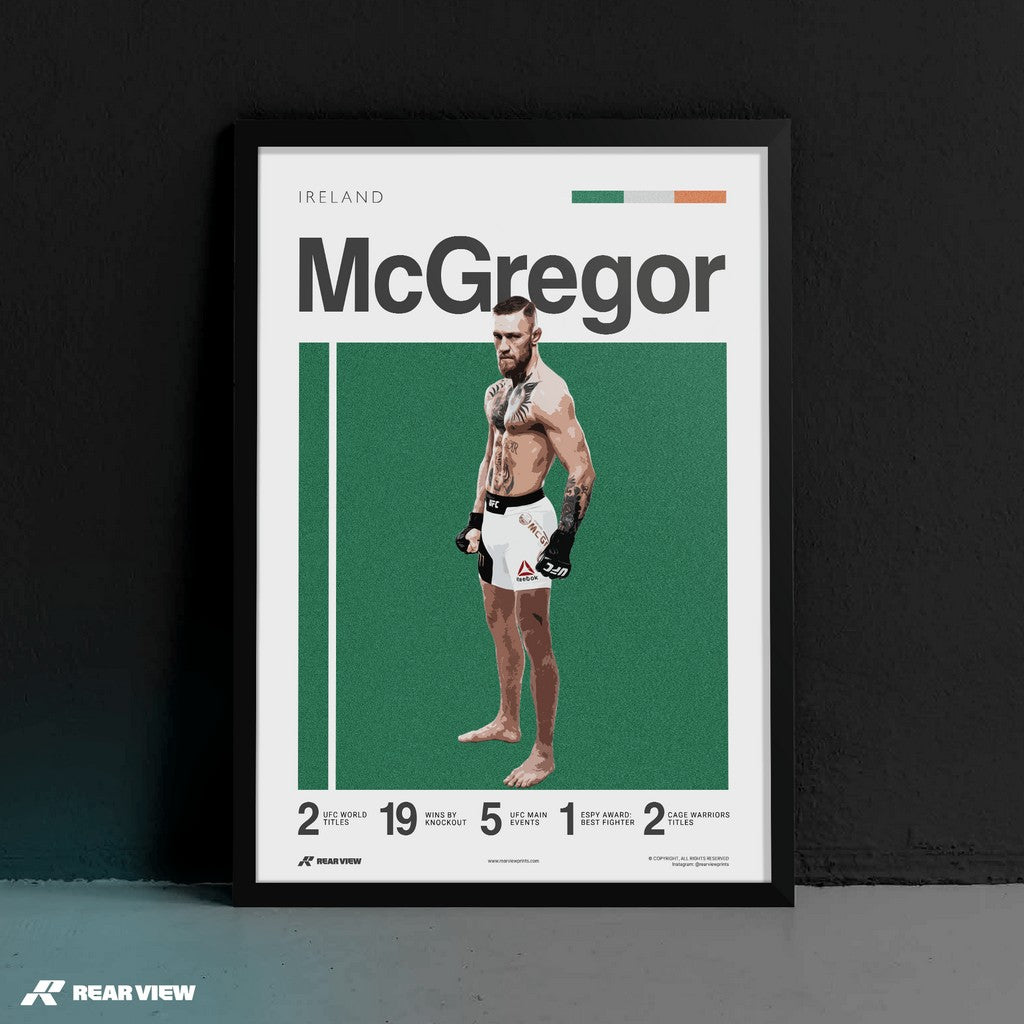 Dublin Southpaw - McGregor Art Print