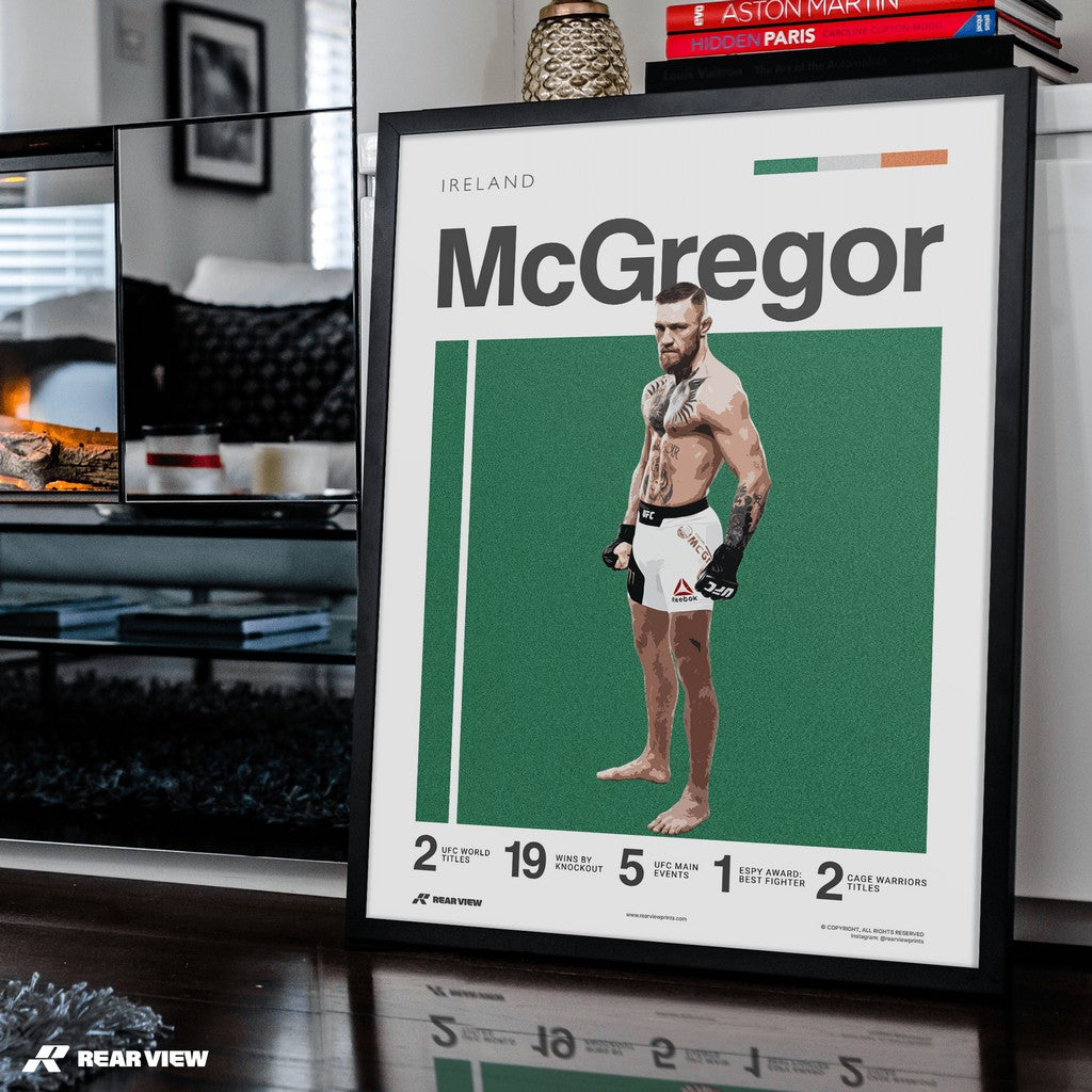 Dublin Southpaw - McGregor Art Print