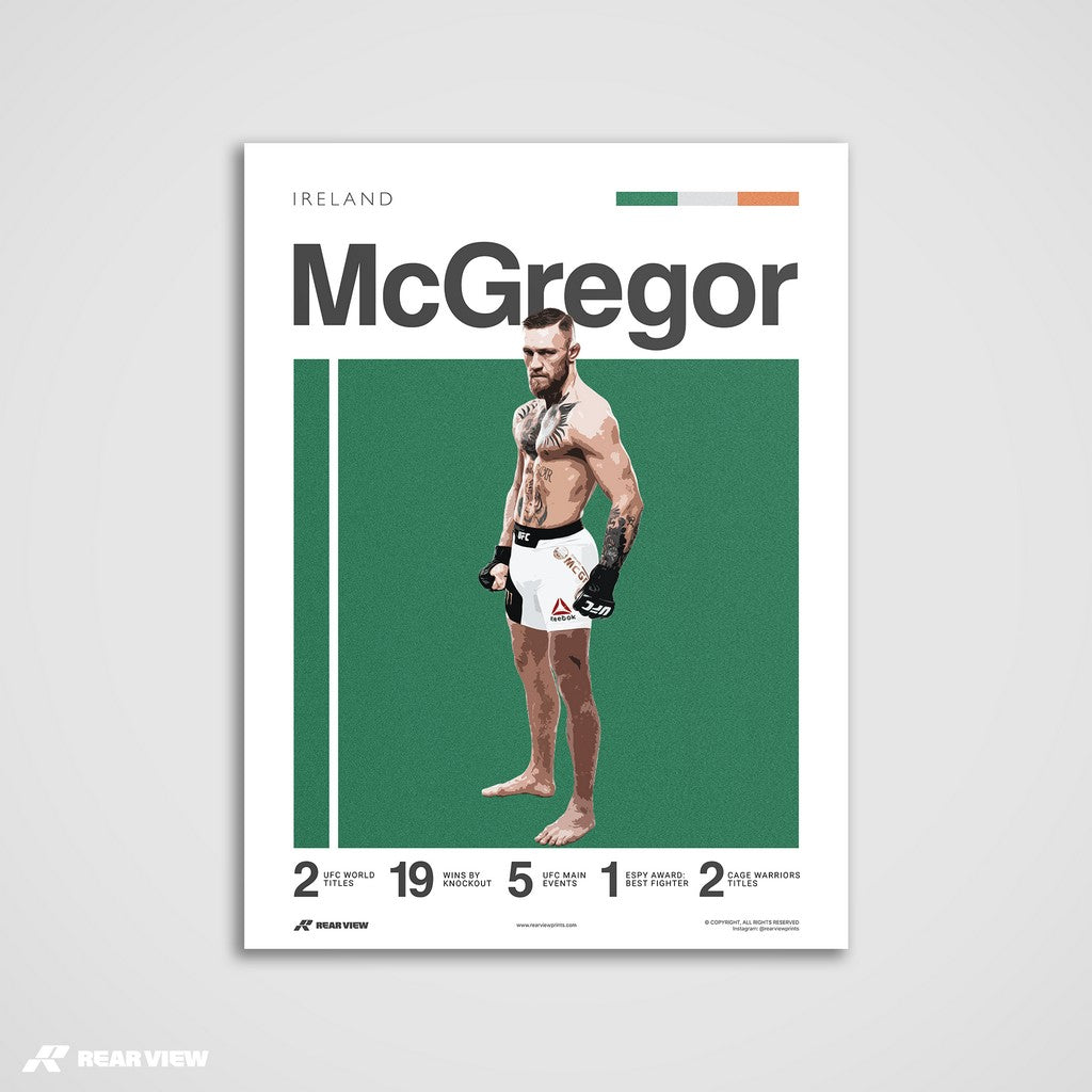 Dublin Southpaw - McGregor Art Print