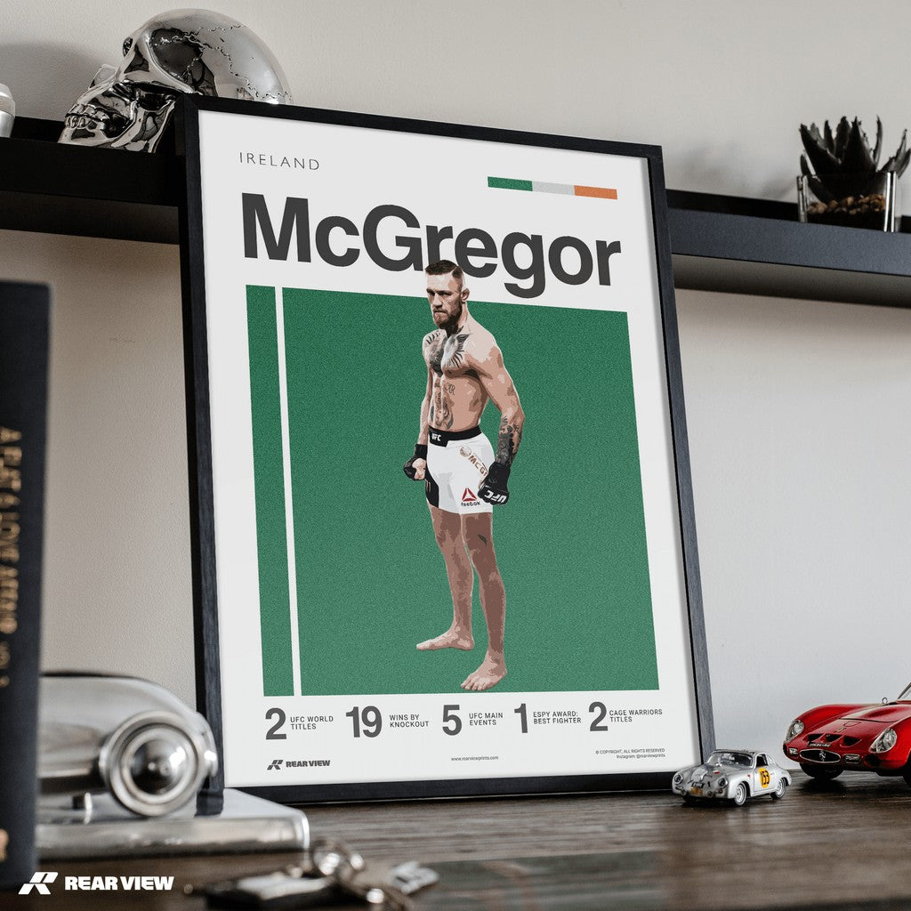 Dublin Southpaw - McGregor Art Print