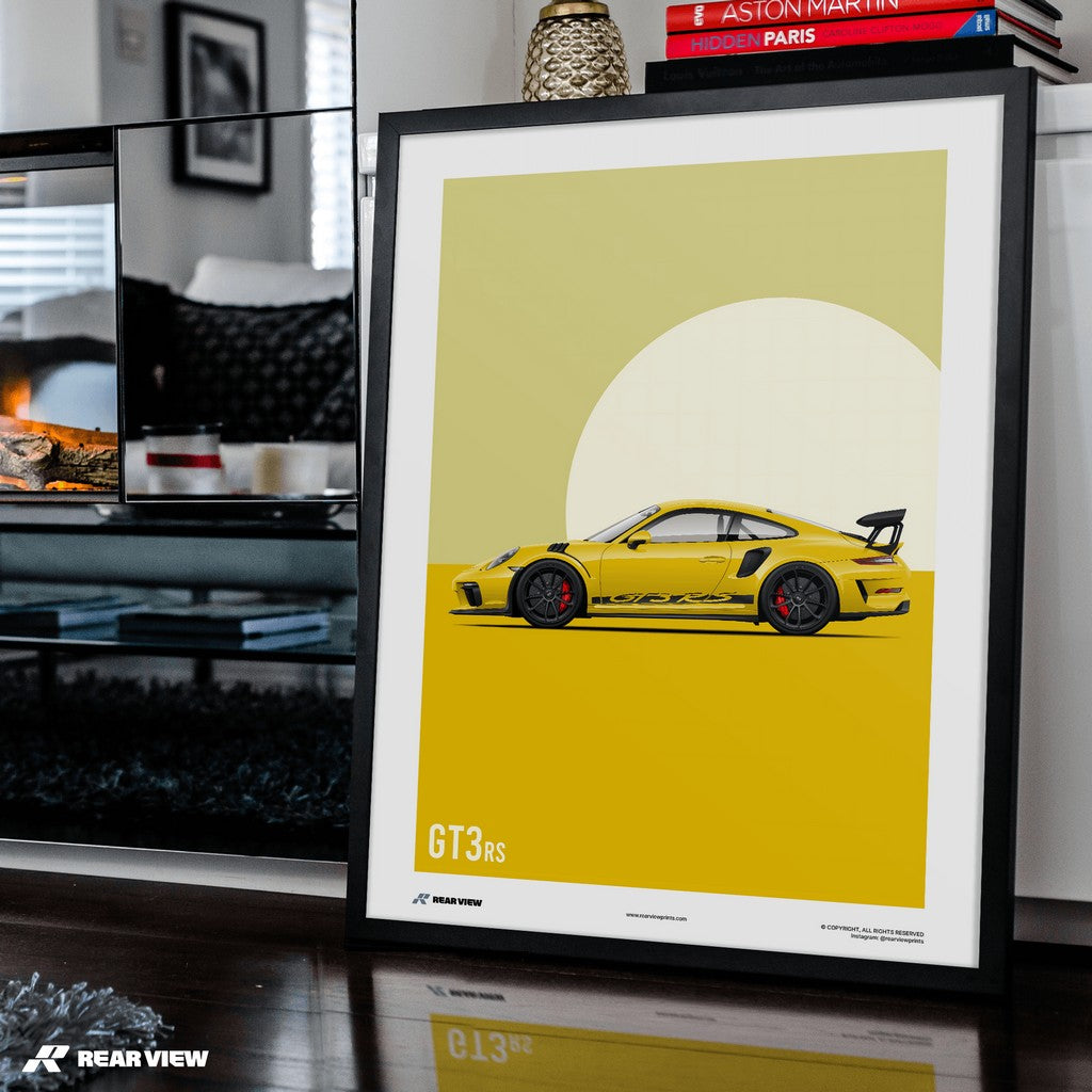 High-Performance Vintage - 911 GT3 Kunstdruck