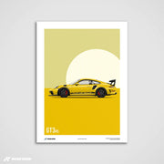 High-Performance Vintage - 911 GT3 Kunstdruck