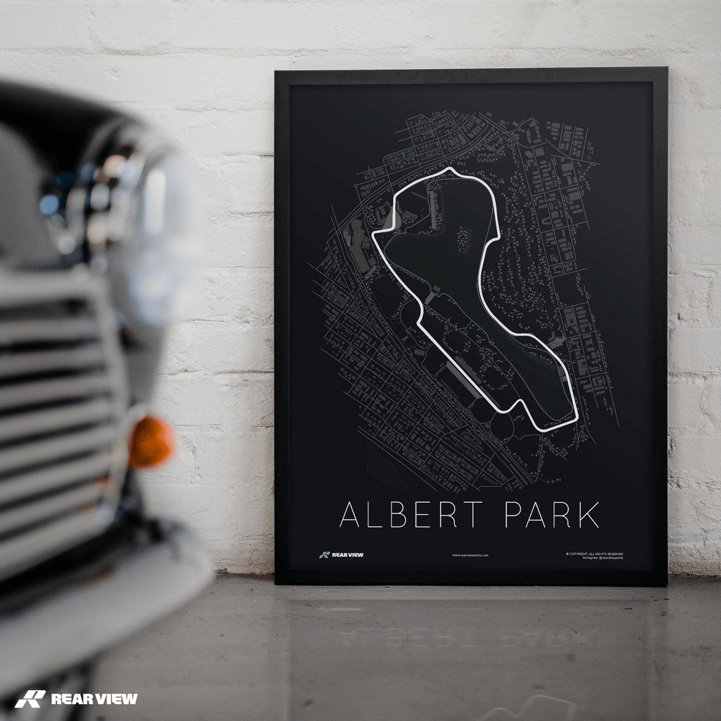 Lagoon Racing - Albert Park Track Art Print