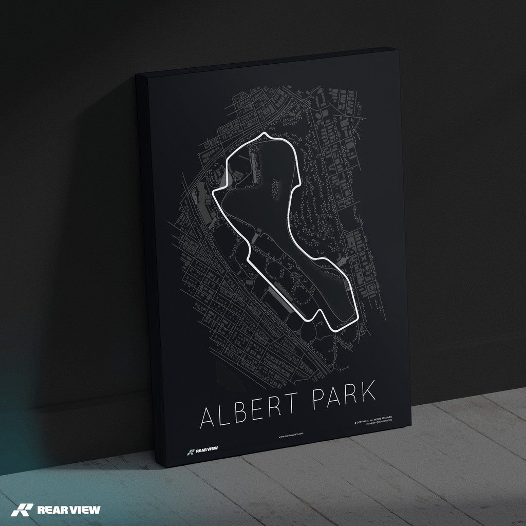 Lagoon Racing - Albert Park Track Art Print