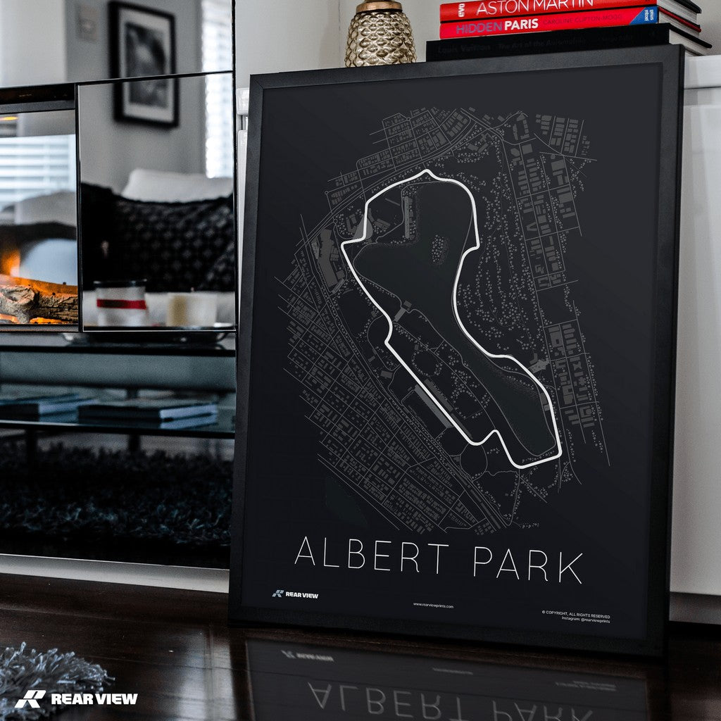 Lagoon Racing - Albert Park Track Art Print