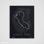 Lagoon Racing - Albert Park Track Art Print