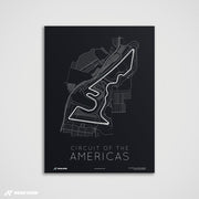 Circuit of the Americas - Track Art Print